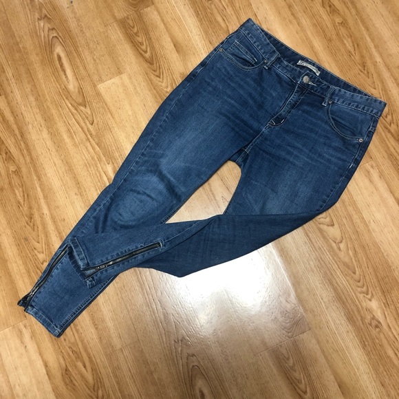 Free People Denim - Free People skinny jeans with size zippers